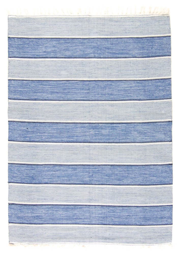 Trasmatta - Julia (blå) (Storlek: 75 x 150 cm)