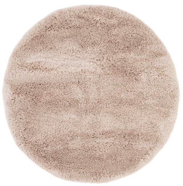 Runda mattor - Kanvas (beige) (Storlek: Ø 160 cm)