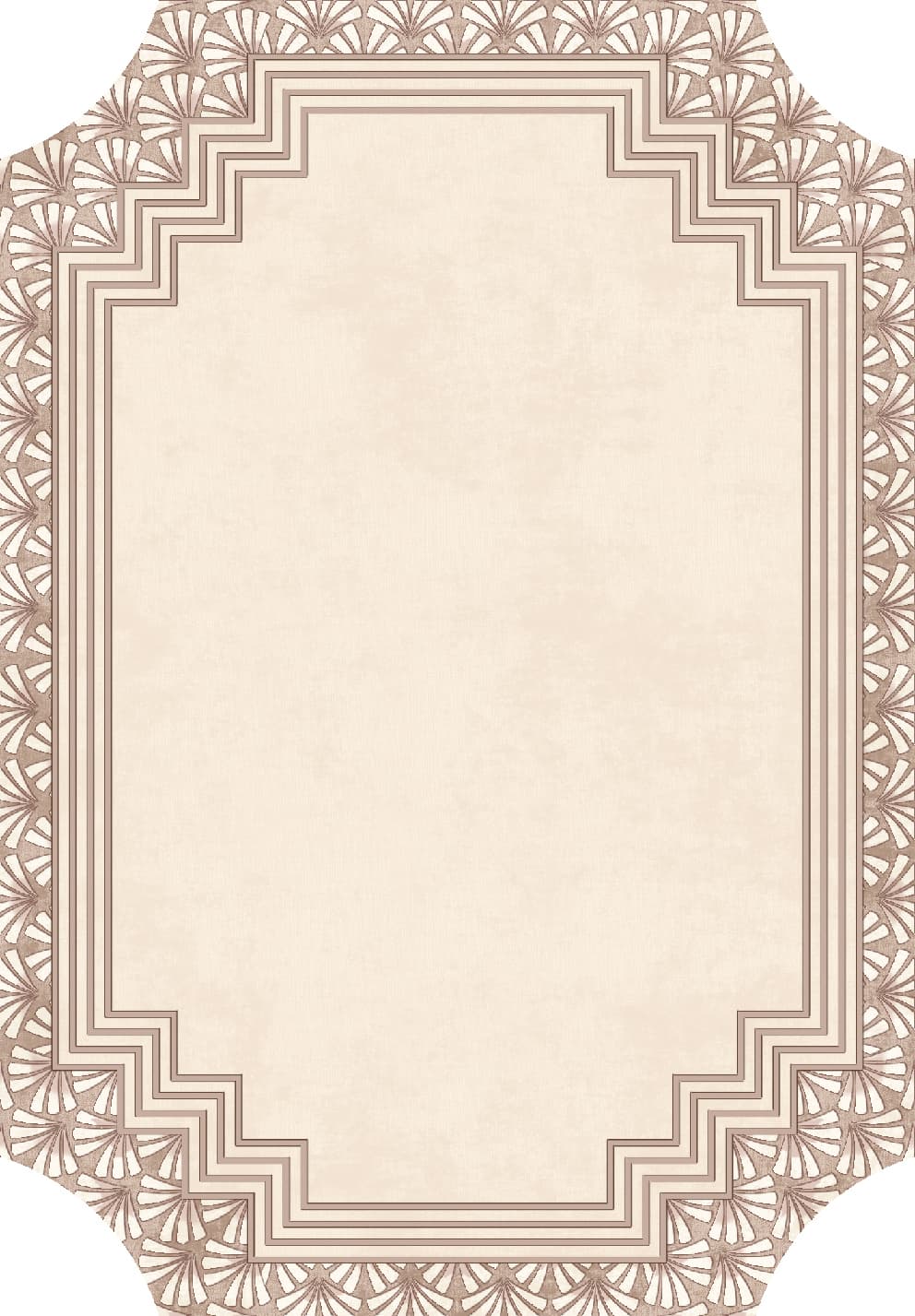Wiltonmatta - Cleo (beige) (Storlek: 200 x 280 cm)