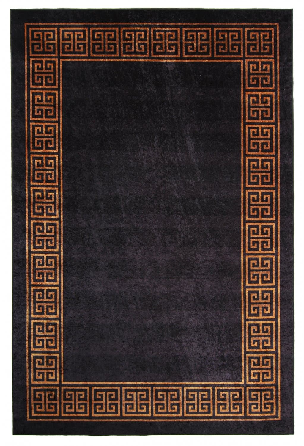 Wiltonmatta - Kuba (svart/brun) (Storlek: 160 x 230 cm)