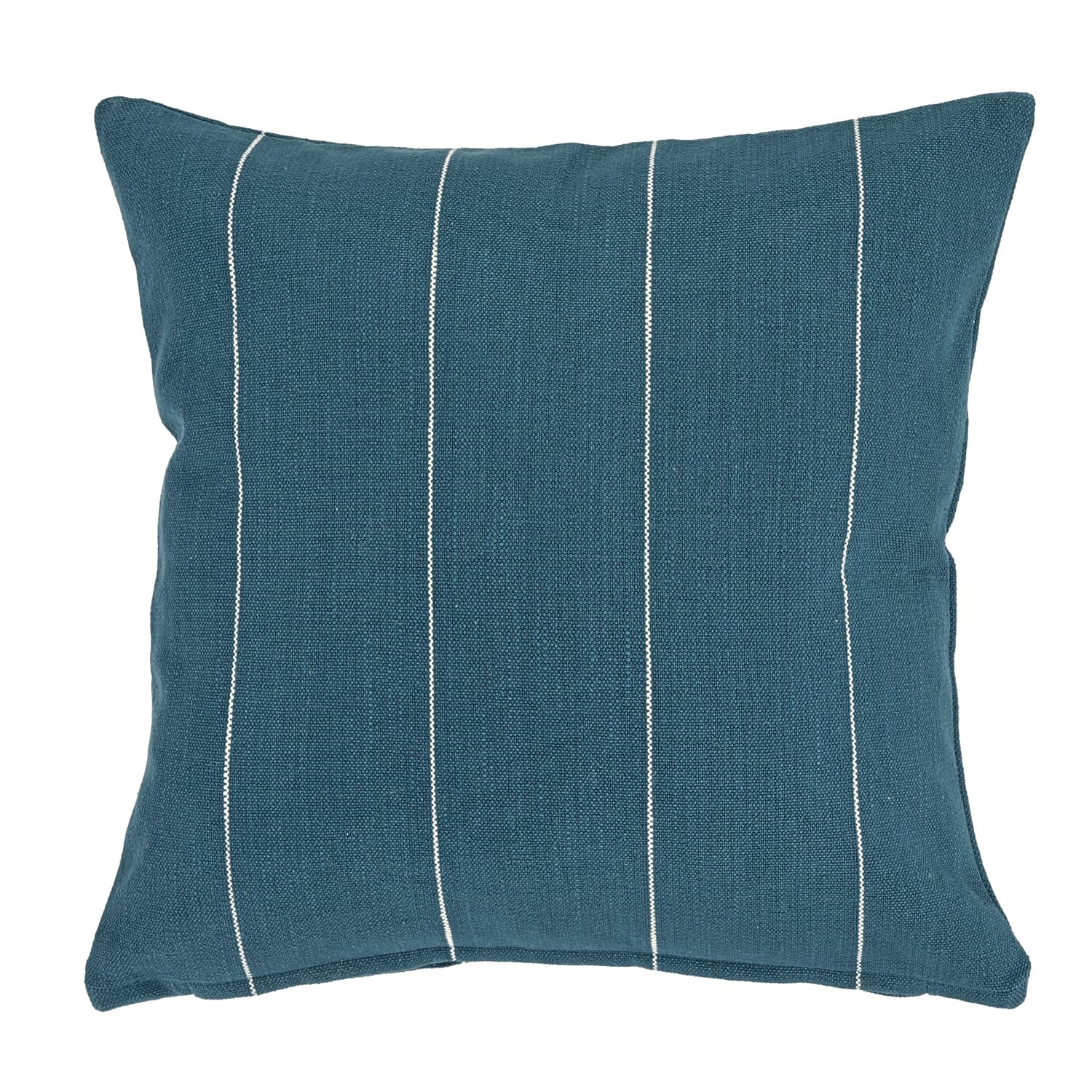 Kuddfodral - Martina Stripe (blå/vit) (Storlek: 45 x 45 cm)