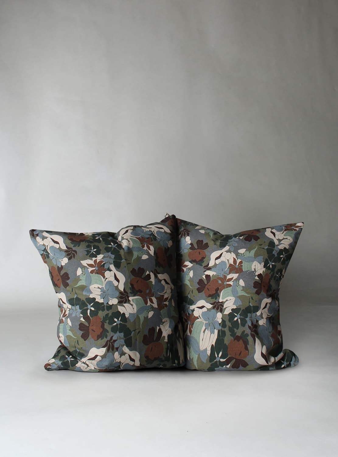 Kuddfodral 2-pack Asta (grön) (Storlek: 45 x 45 cm)
