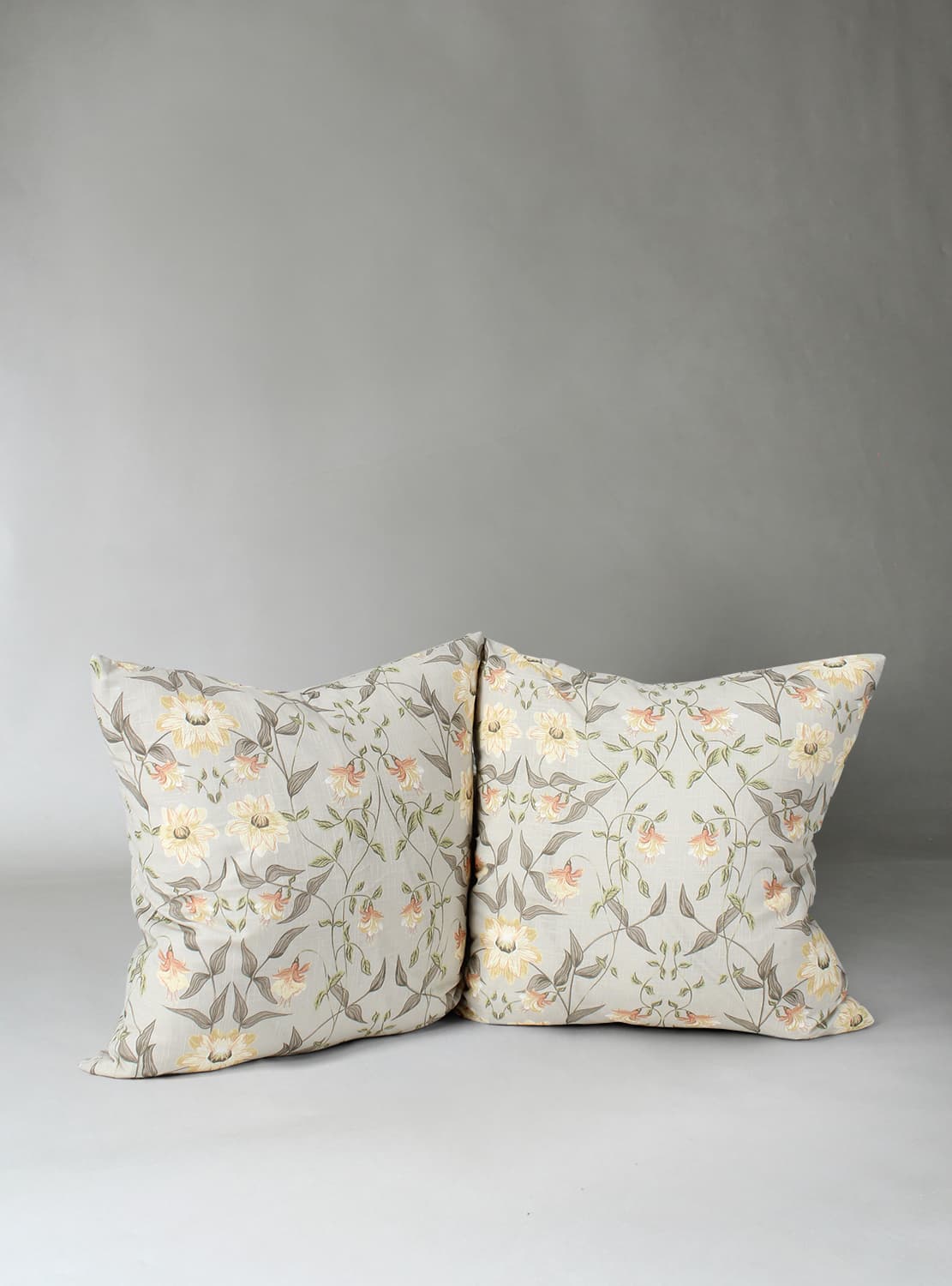 Kuddfodral 2-pack - Bodil (brun) (Storlek: 45 x 45 cm)