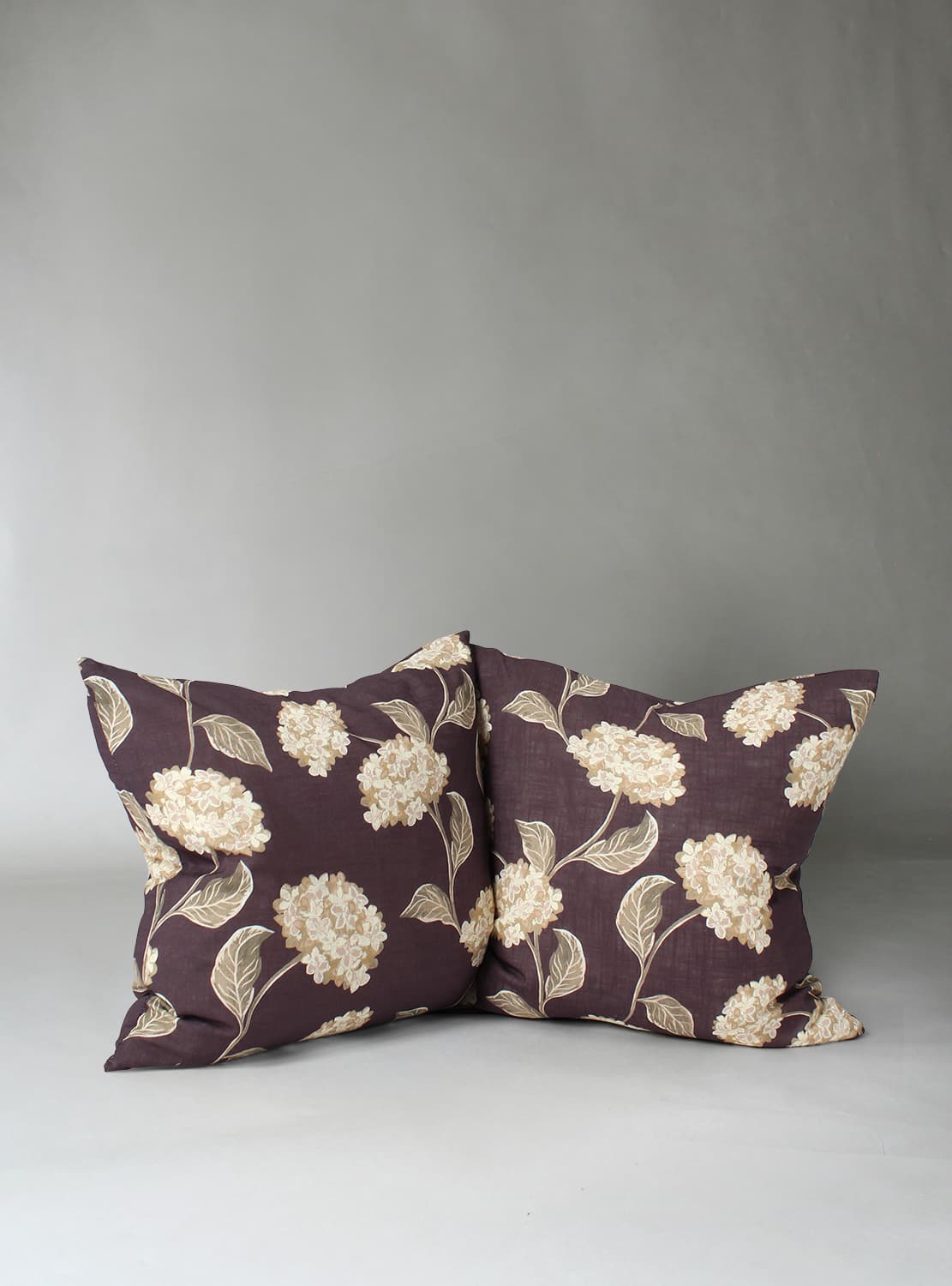 Kuddfodral 2-pack - Dorthe (lila) (Storlek: 45 x 45 cm)