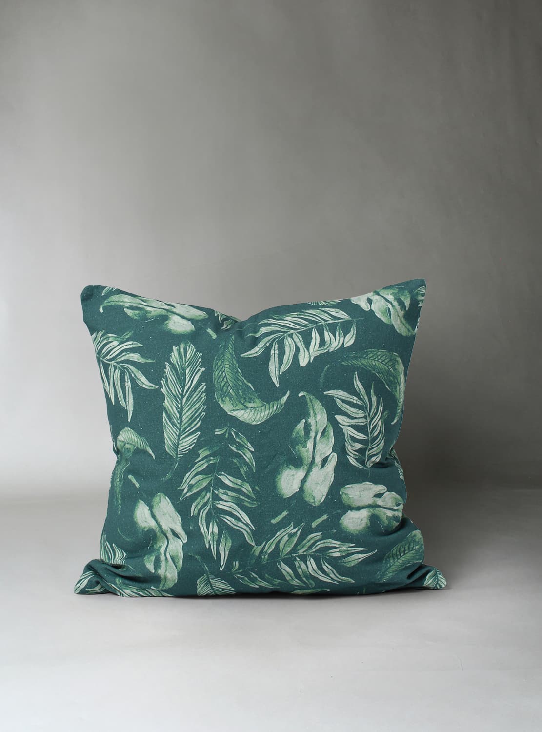 Kuddfodral - Lowe (grön) (Storlek: 45 x 45 cm)