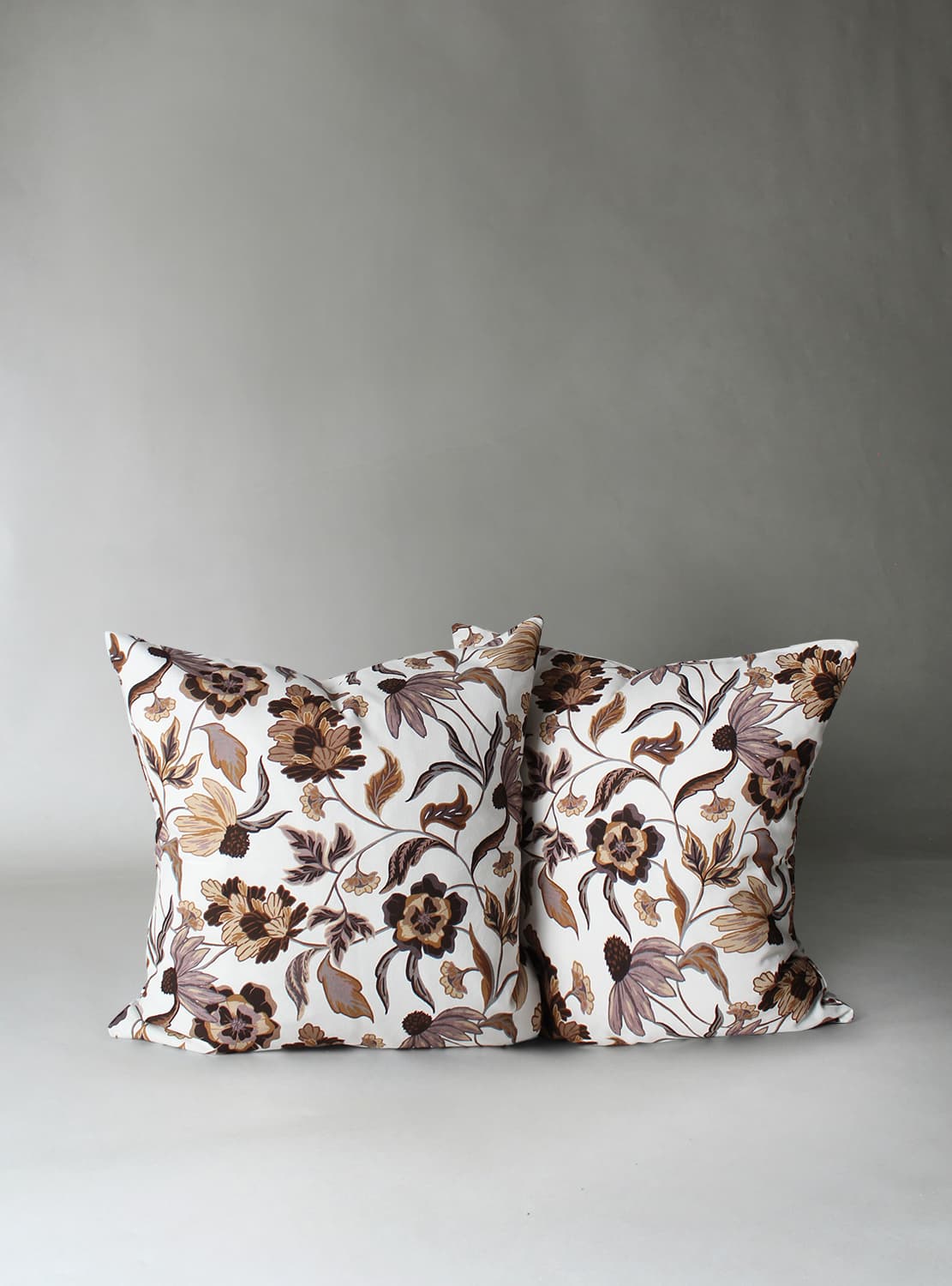 Kuddfodral 2-pack Mathilde (lila) (Storlek: 45 x 45 cm)