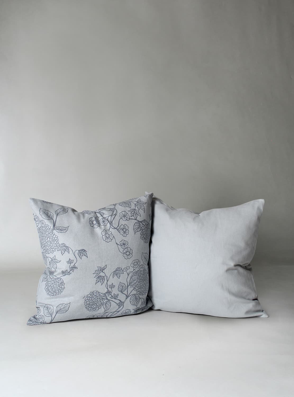 Kuddfodral 2-pack - Minna (blå) (Storlek: 45 x 45)