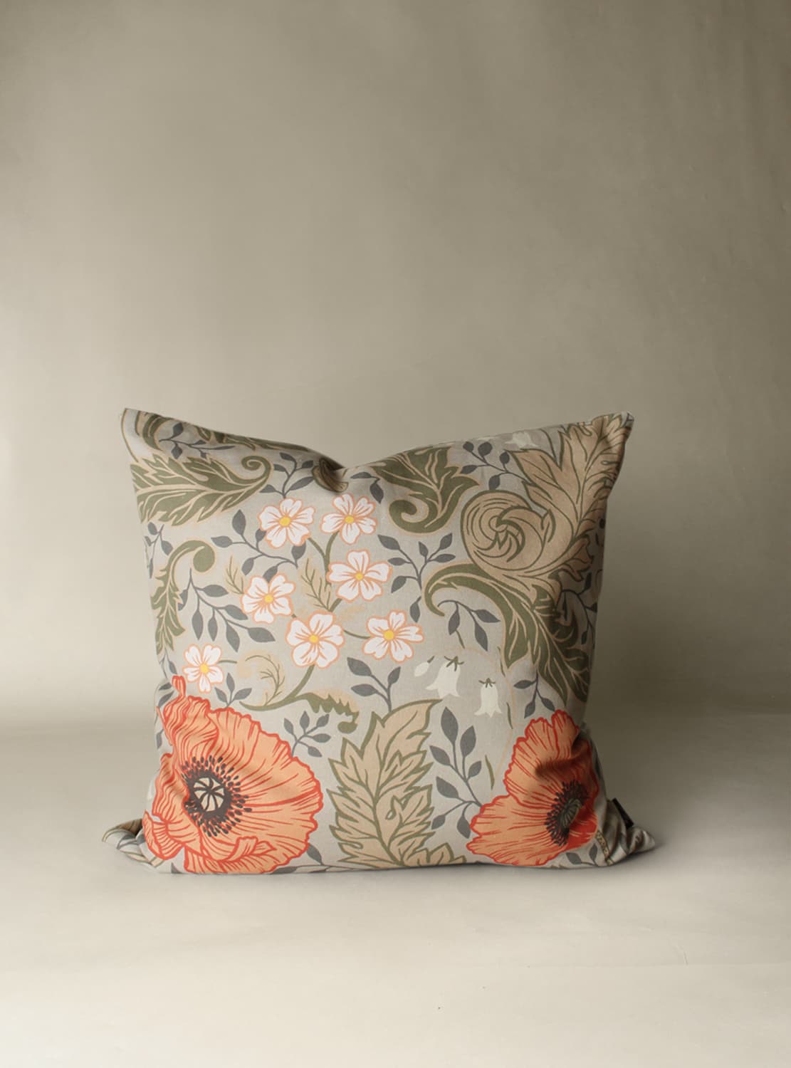 Kuddfodral - Poppy (beige) (Storlek: 50 x 50 cm)