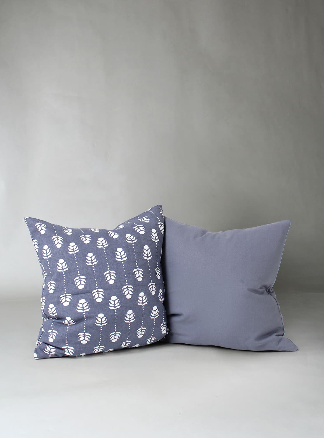 Kuddfodral 2-pack - Sari (blå) (Storlek: 45 x 45)