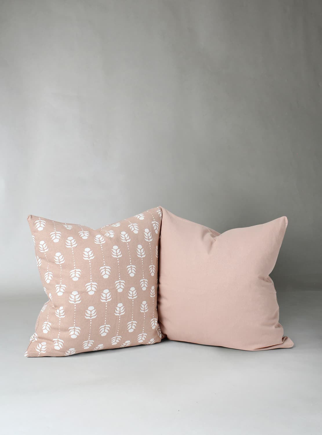 Kuddfodral 2-pack - Sari (rosa) (Storlek: 45 x 45)