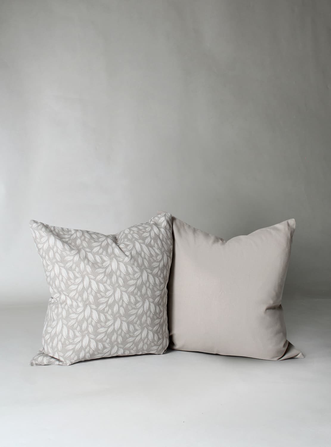 Kuddfodral 2-pack - Satu (linen) (Storlek: 45 x 45)