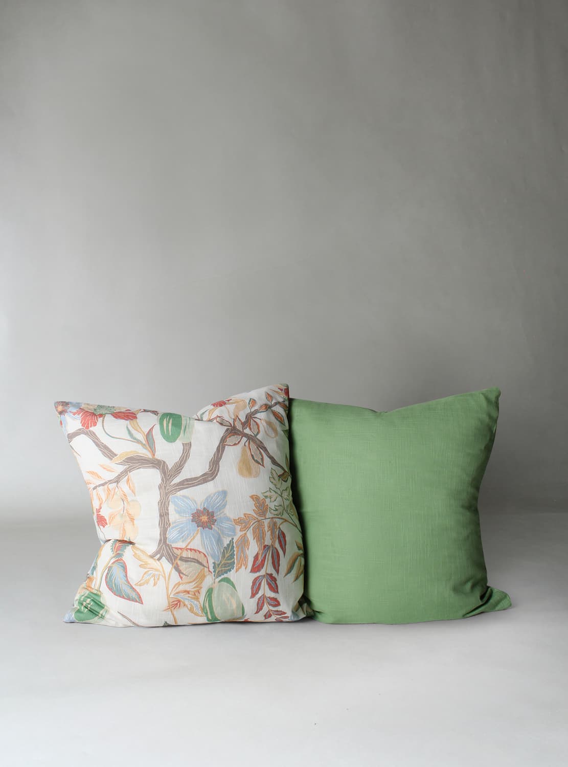 Kuddfodral 2-pack - Sofi-Lee (grön) (Storlek: 45 x 45 cm)