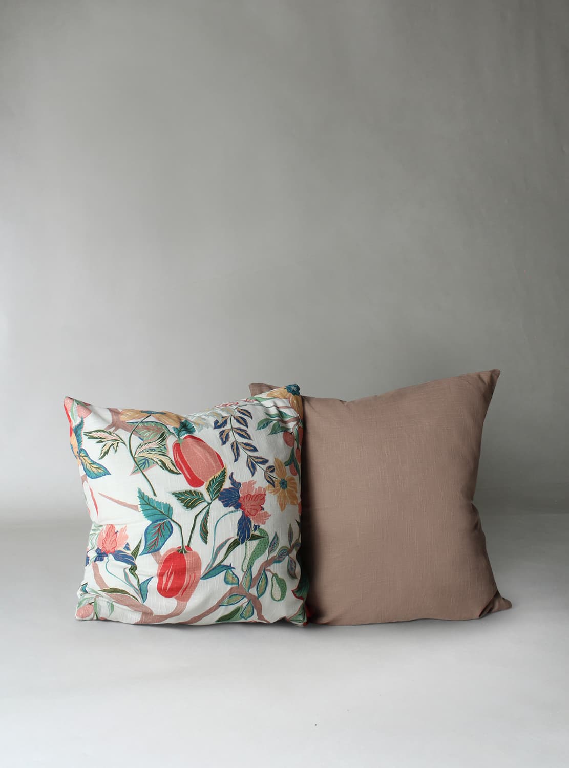 Kuddfodral 2-pack - Sofi-Lee (röd) (Storlek: 45 x 45 cm)