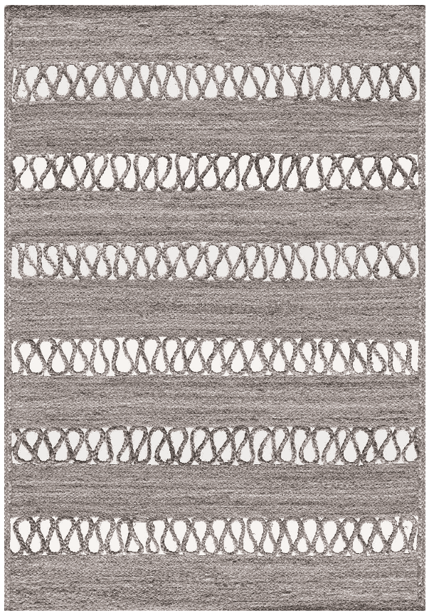 Wiltonmatta - Levie (grå) (Storlek: 200 x 280 cm)