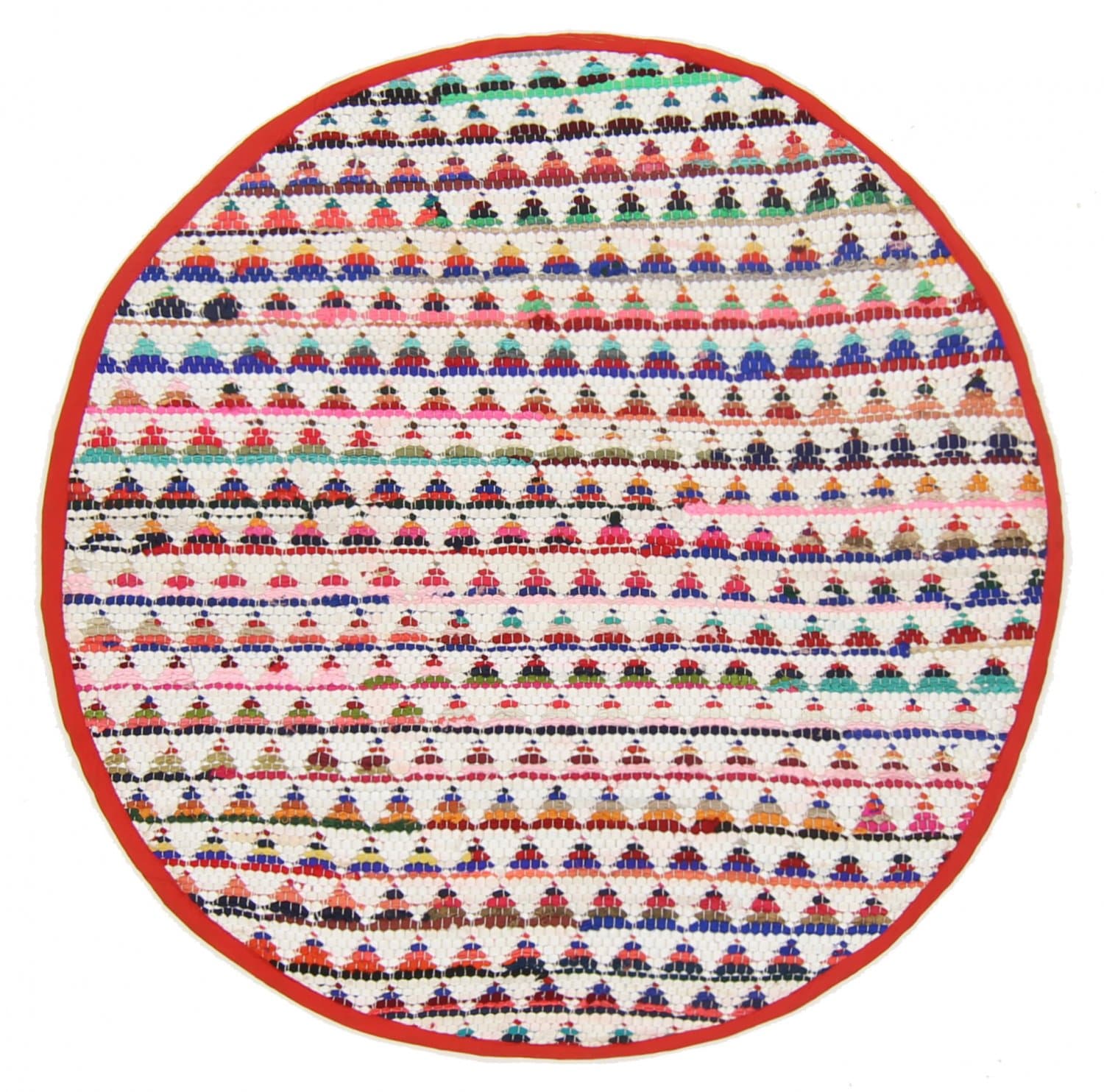 Runda mattor - Lindby (multi) (Storlek:: Ø 200 cm)