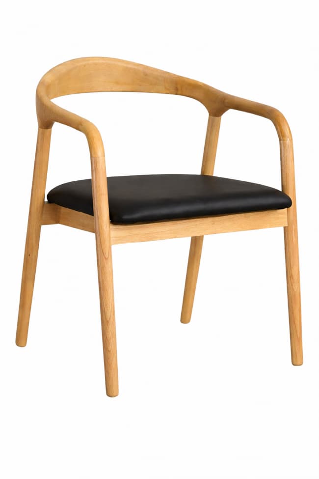 Karmstol - Aspa (natur) - 2 st (Storlek: Standard)