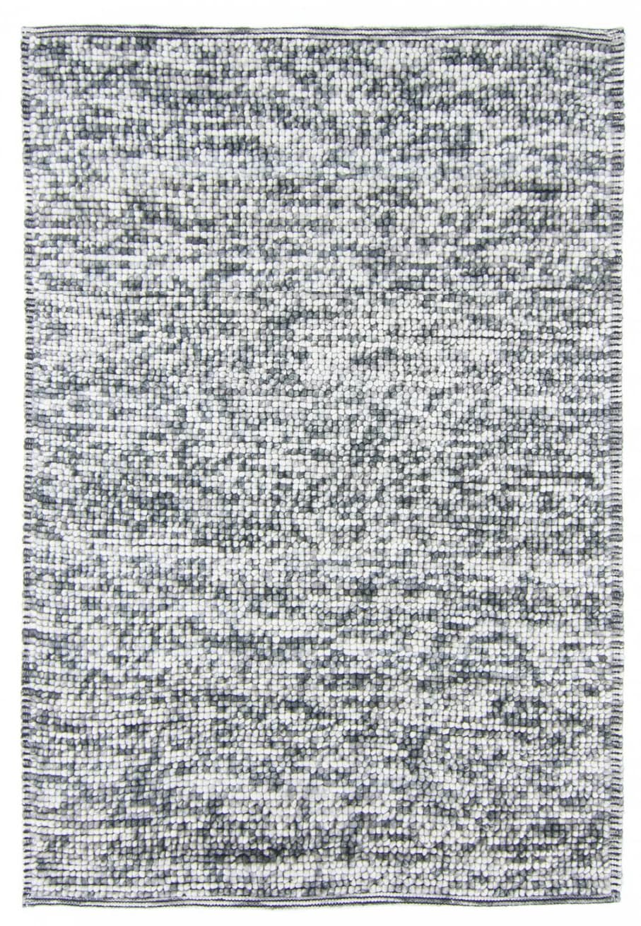 Ullmatta - Luna (grå) (Storlek: 150 x 250 cm)