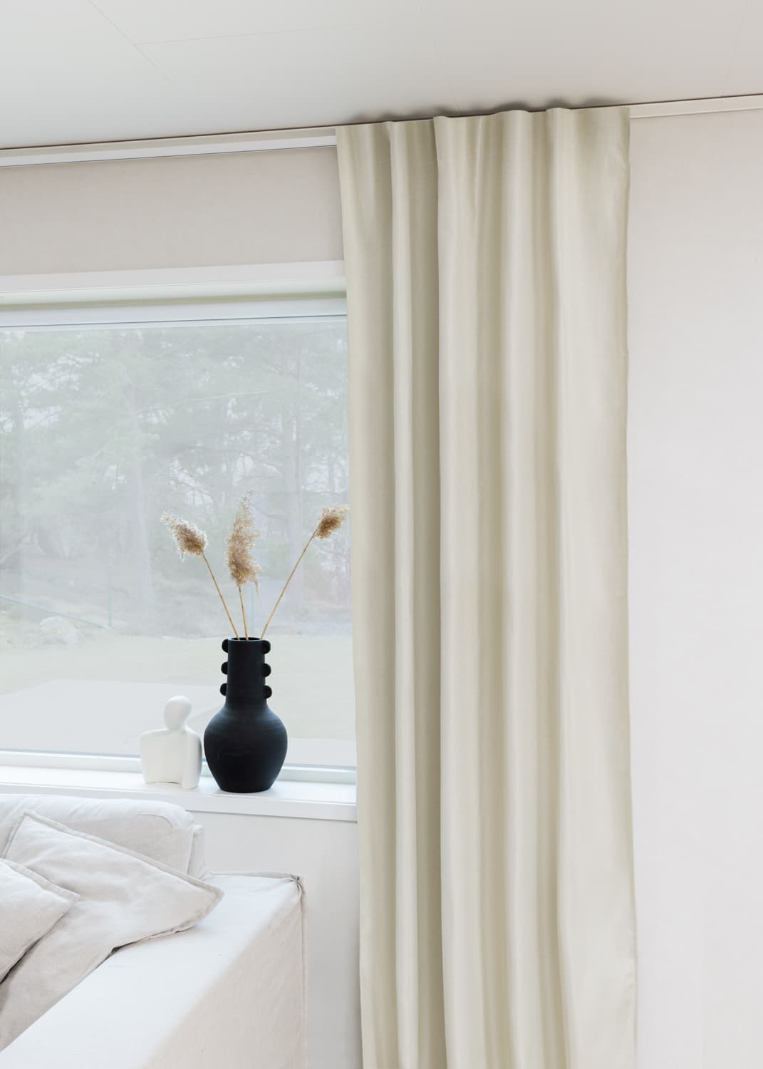 Gardiner - Mörkläggningsgardin Mila (beige) (Storlek: 130 x 250 cm)