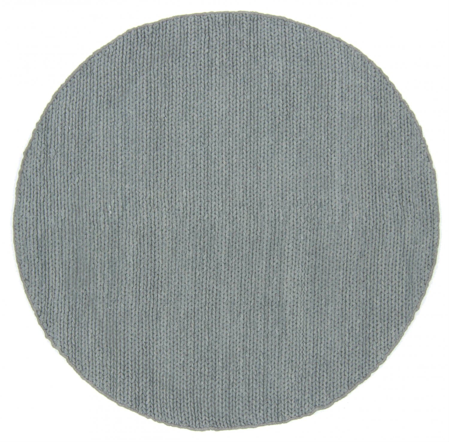 Rund matta - Lynmouth (ljusgrå) (Storlek: Ø 200 cm)