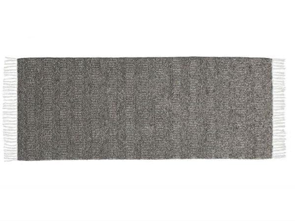 Plast- och garnmattor - Horredsmattan Maja Mix (grafit) (Storlek: 70 x 50 cm)