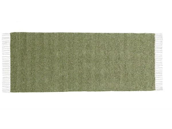 Plast- och garnmattor - Horredsmattan Maja Mix (oliv) (Storlek: 150 x 150 cm)