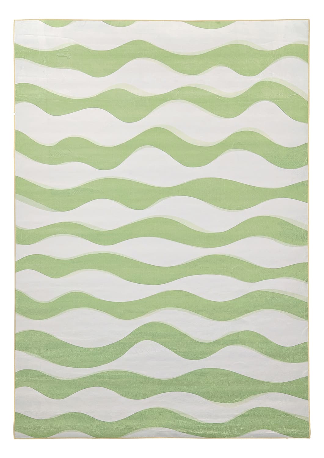 Wiltonmatta - Marsala (grön/vit) (Storlek: 200 x 280 cm)