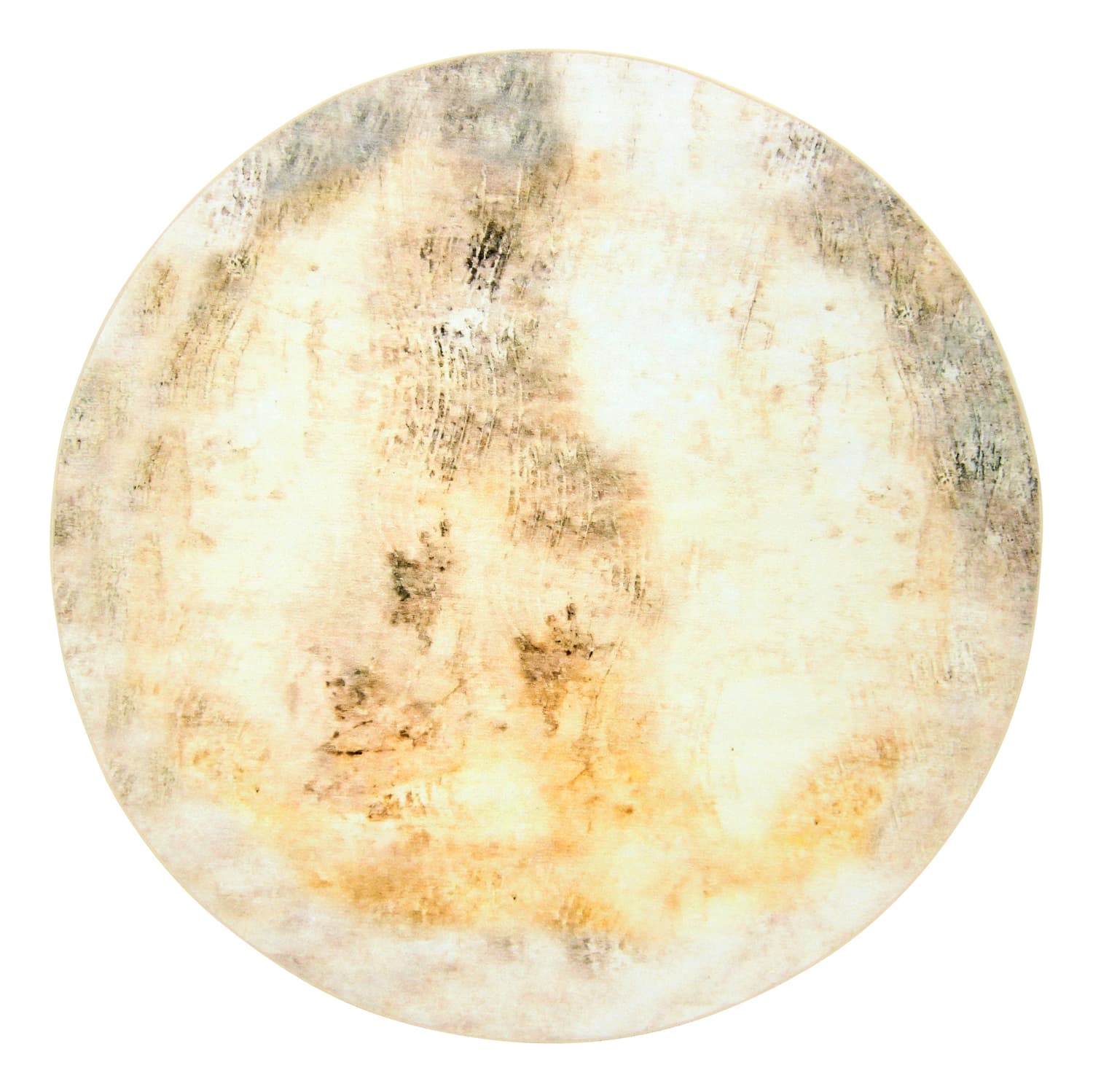 Rund matta - Aneto (beige) (Storlek: Ø 240 cm)