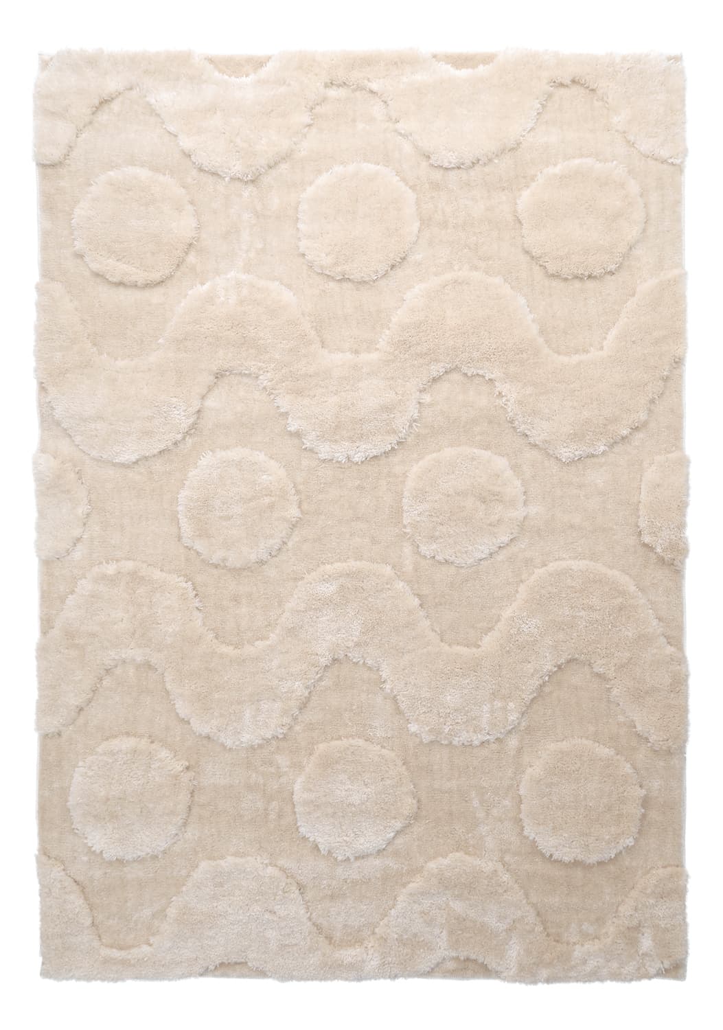 Ryamattor - Kavala (creme) (Storlek: 80 x 150 cm)