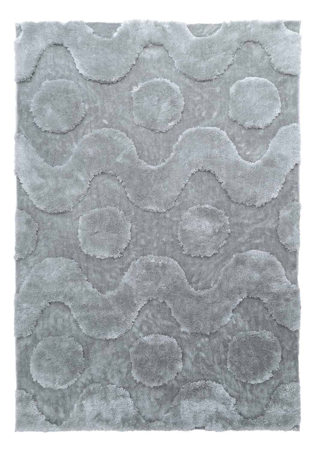 Ryamattor - Kavala (ljusgrå) (Storlek: 80 x 150 cm)