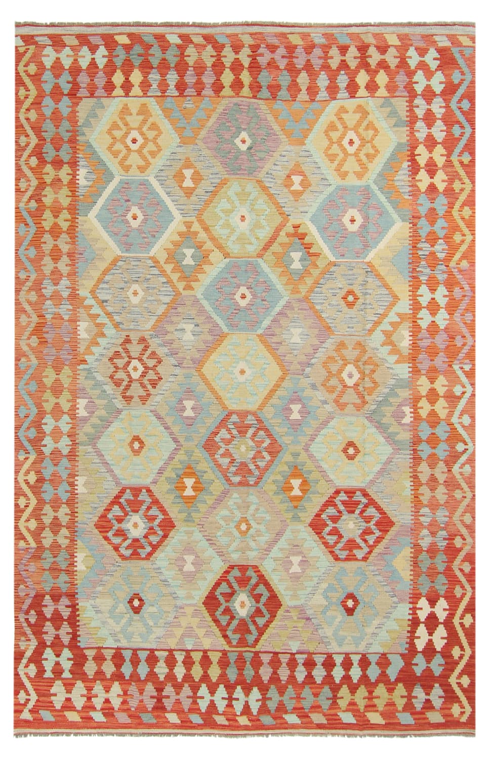 Orientalisk kelimmatta 298 x 192 cm (Storlek: 298 x 192 cm)