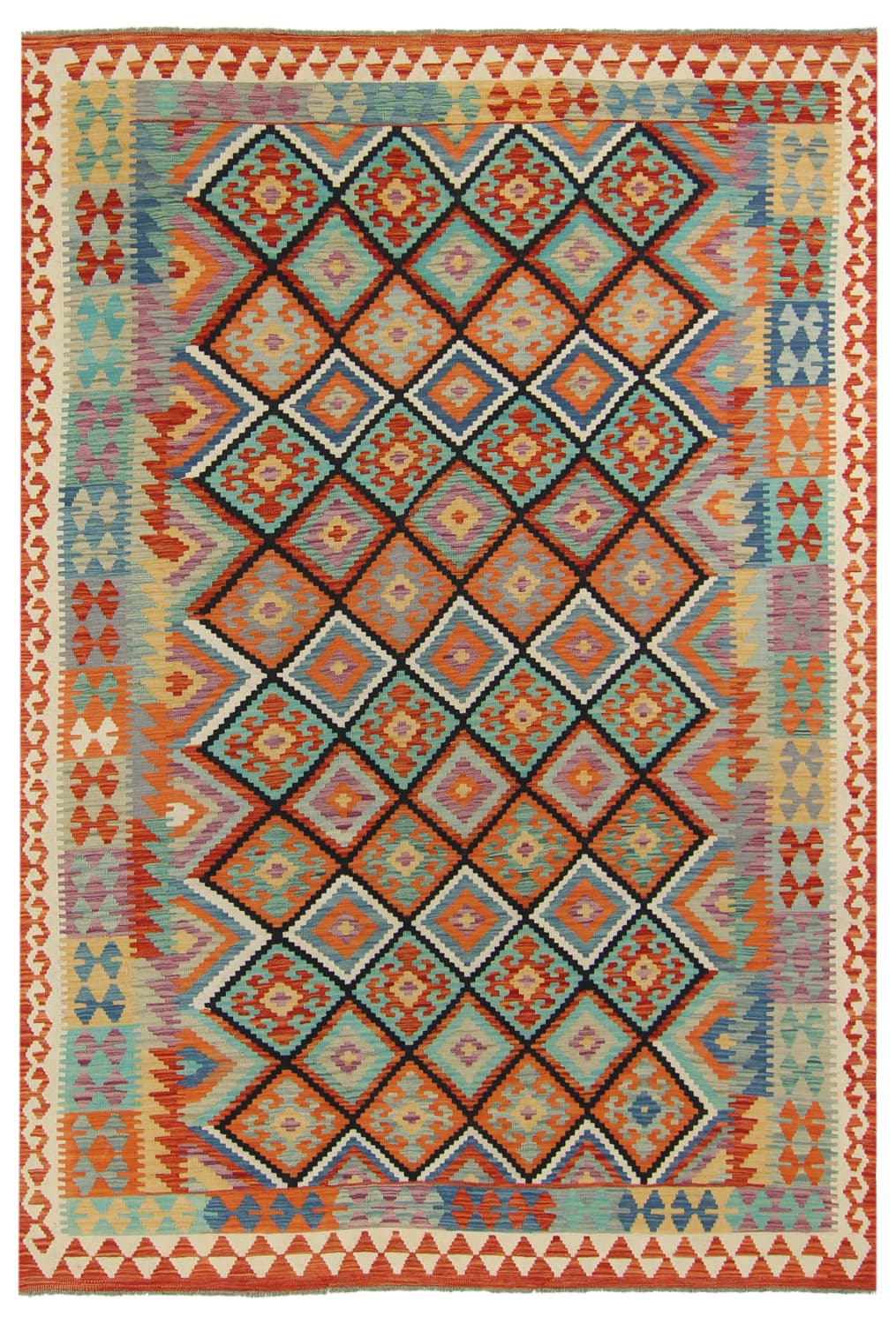 Orientalisk kelimmatta 300 x 203 cm (Storlek: 300 x 203 cm)