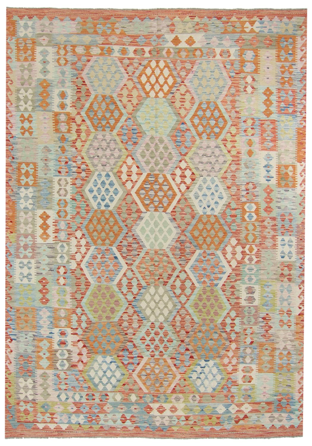 Orientalisk kelimmatta 343 x 248 cm (Storlek: 343 x 248 cm)