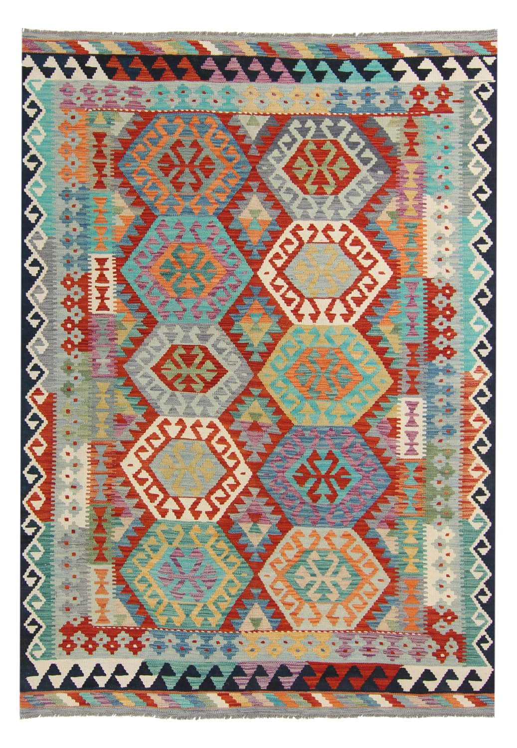 Orientalisk kelimmatta 240 x 169 cm (Storlek: 240 x 169 cm)