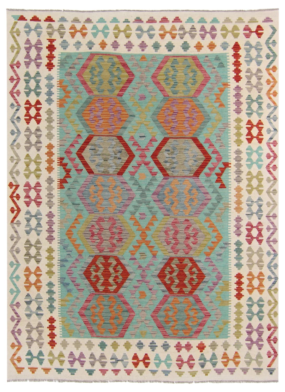Orientalisk kelimmatta 231 x 176 cm (Storlek: 231 x 176 cm)