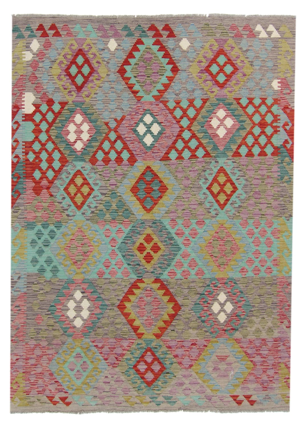 Orientalisk kelimmatta 206 x 152 cm (Storlek: 206 x 152 cm)