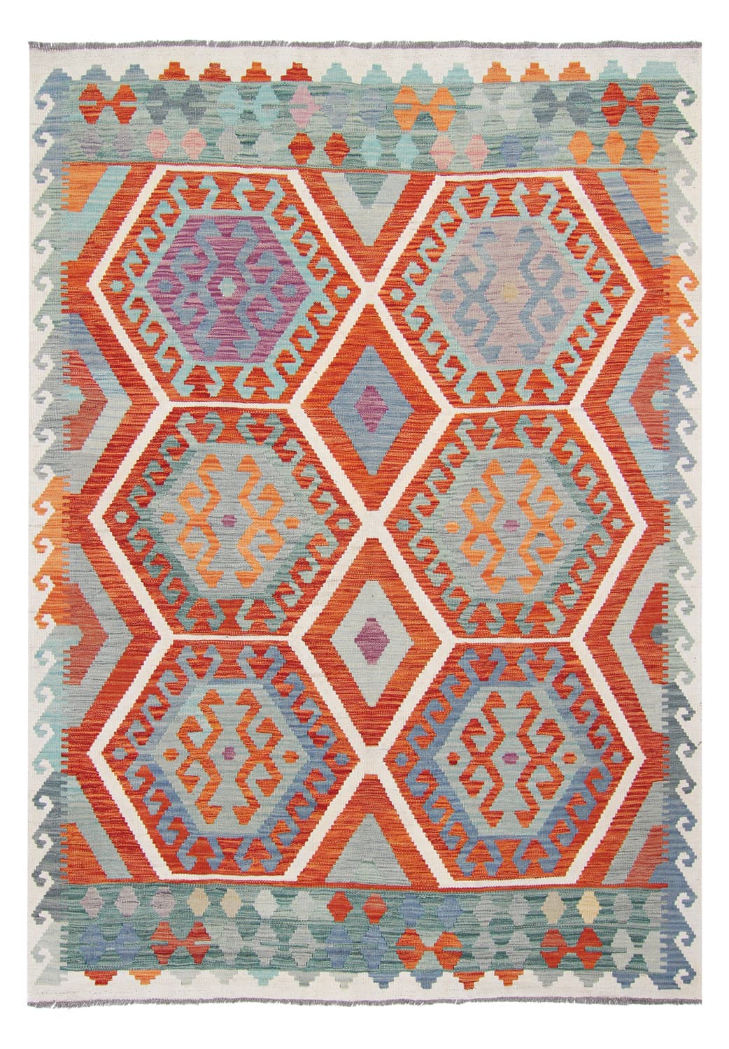 Orientalisk kelimmatta 235 x 172 cm (Storlek: 235 x 172 cm)