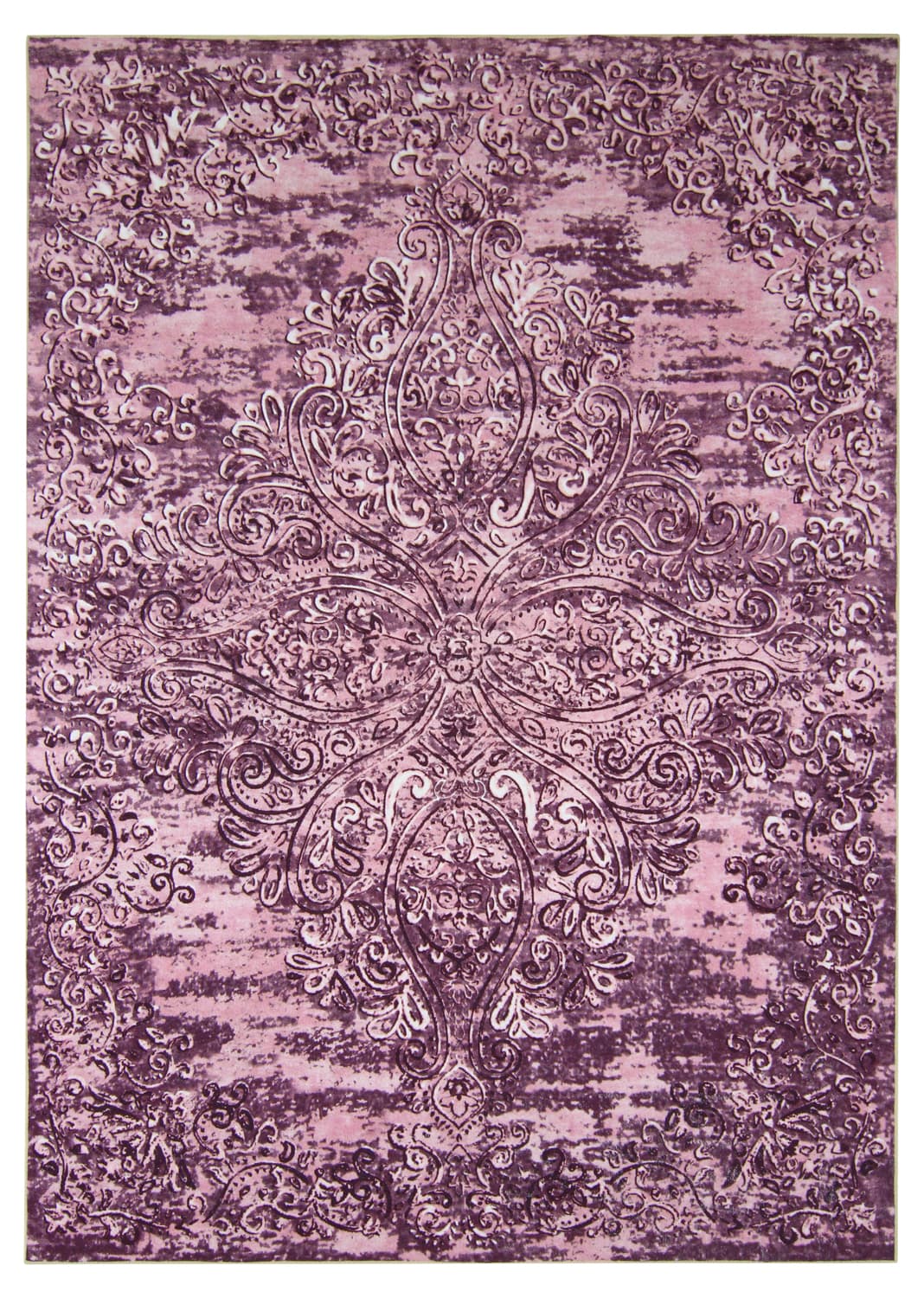 Wiltonmatta - Valenza (lila) (Storlek: 200 x 280 cm)