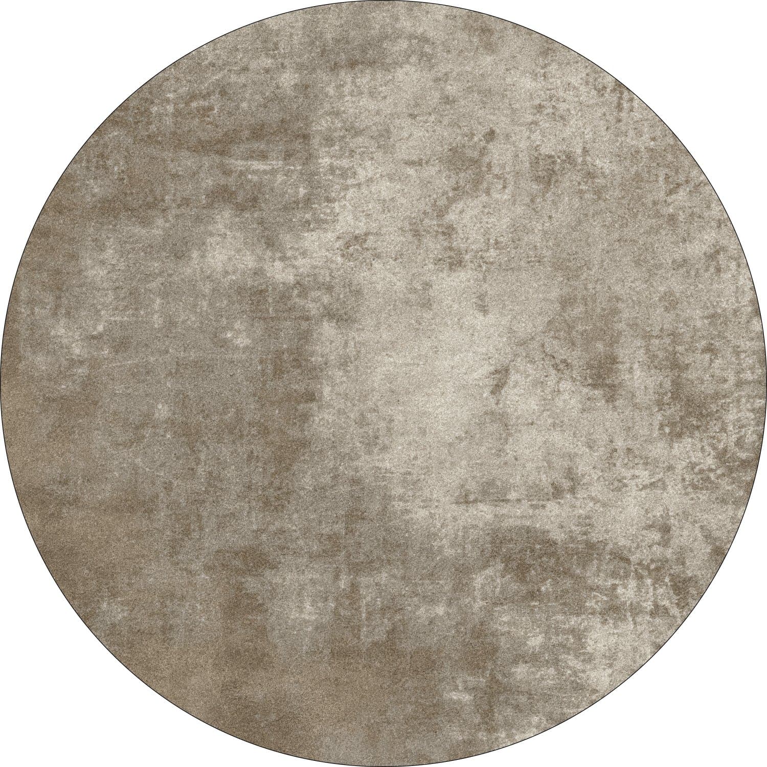 Rund matta - Lynton (brun) (Storlek: Ø 120 cm)