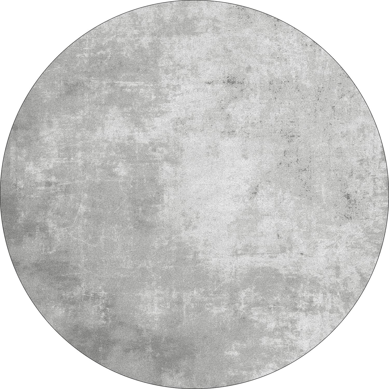 Rund matta - Lynton (grå) (Storlek: Ø 120 cm)