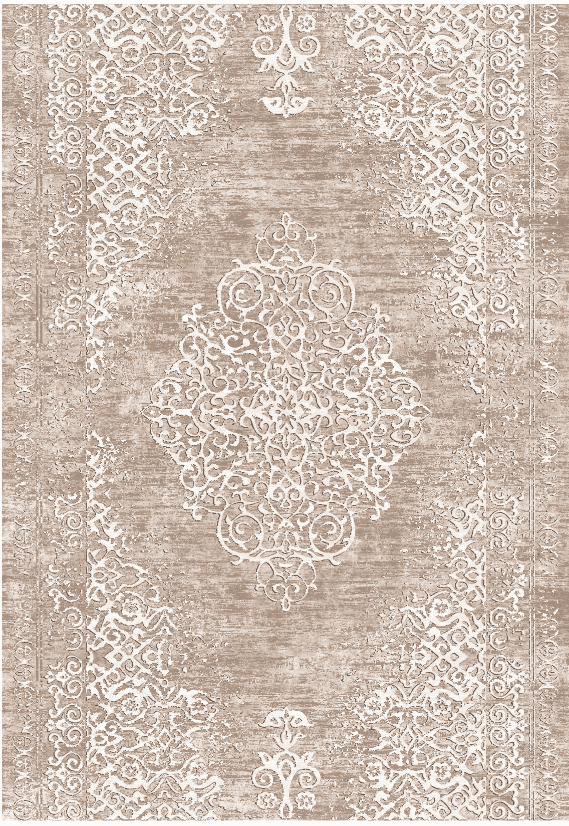 Wiltonmatta - Milazzo (beige) (Storlek: 160 x 230 cm)