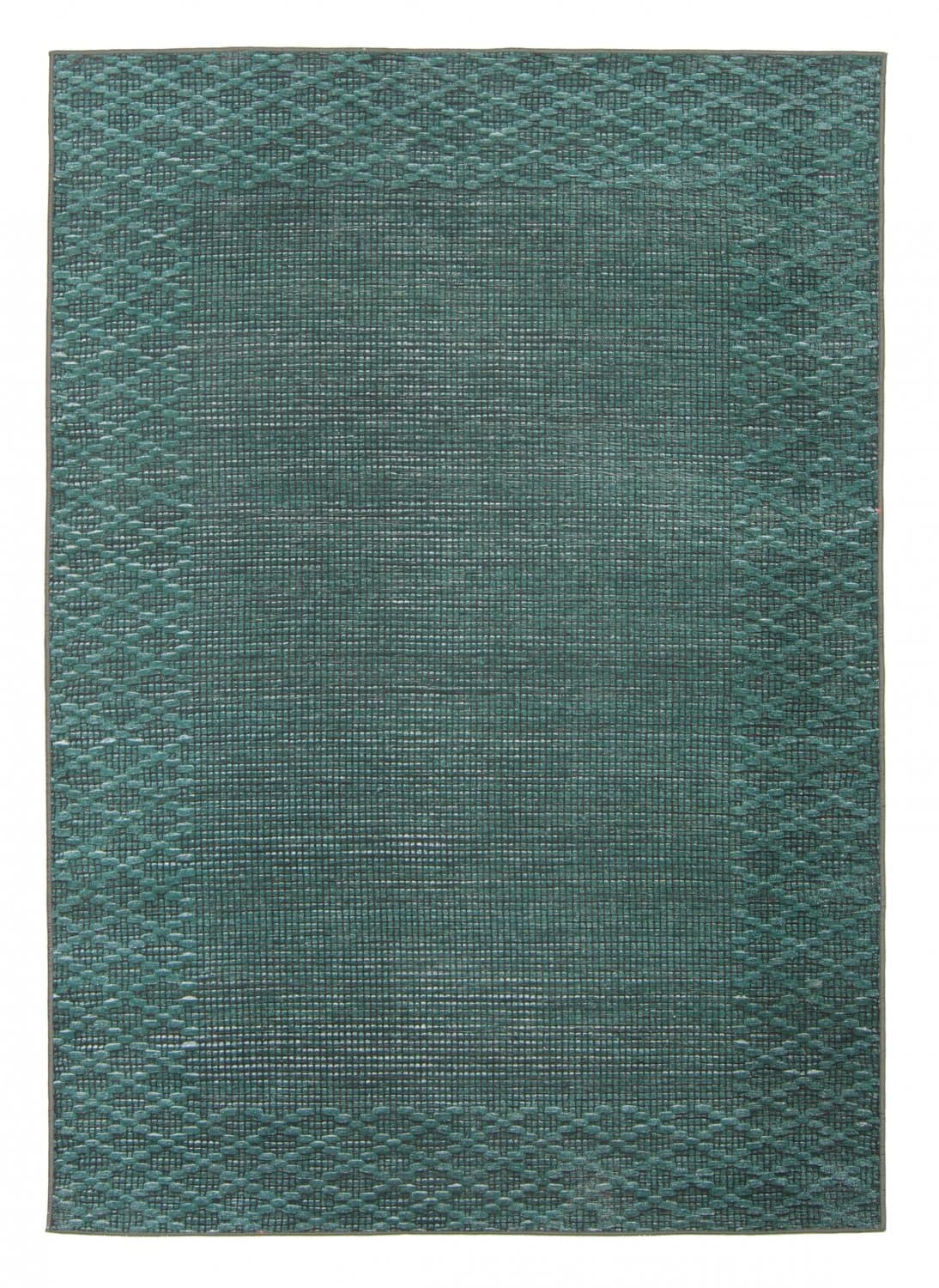Wiltonmatta - Favone (blå/grön) (Storlek: 200 x 280 cm)