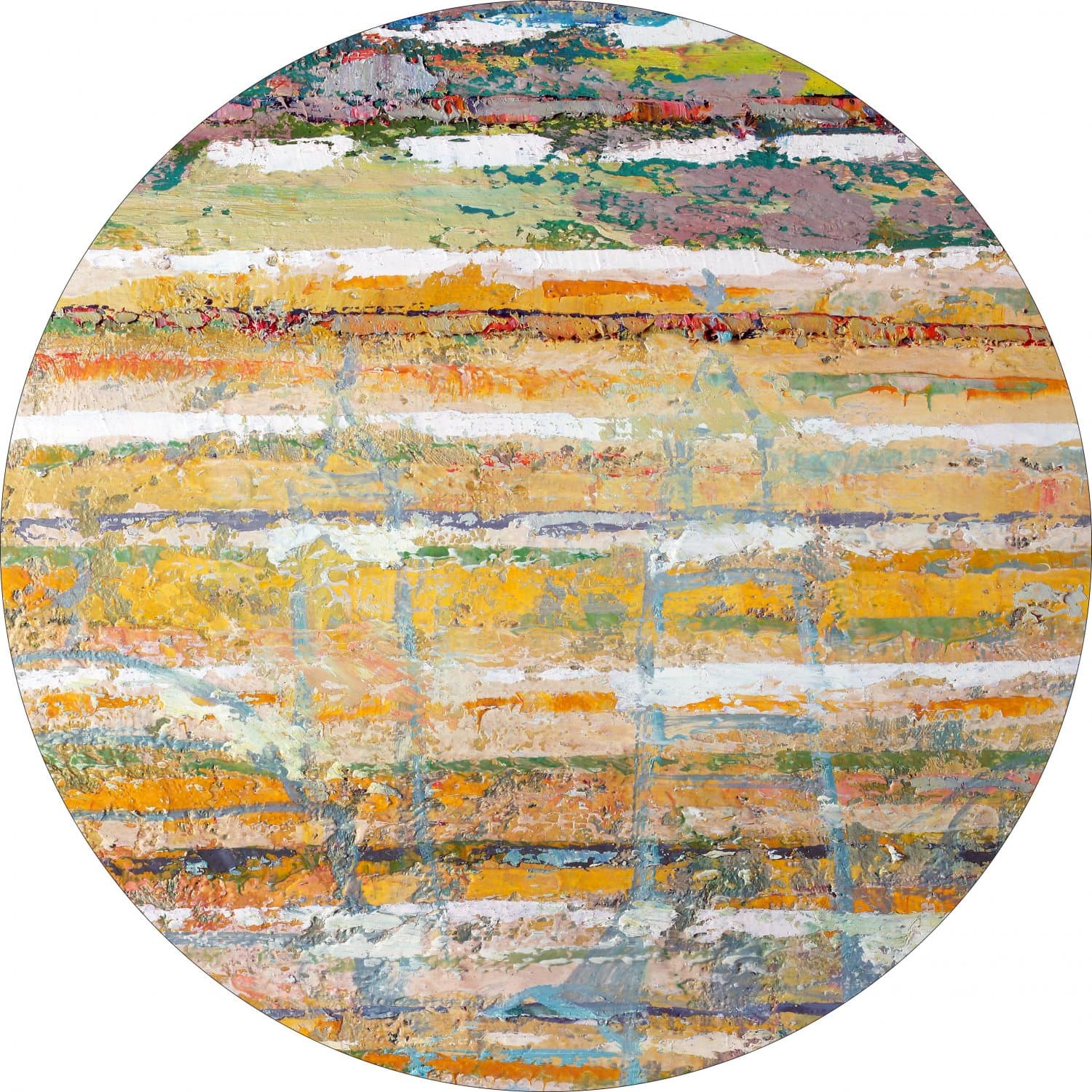 Rund matta - Messina (multi) (Storlek: Ø 180 cm)
