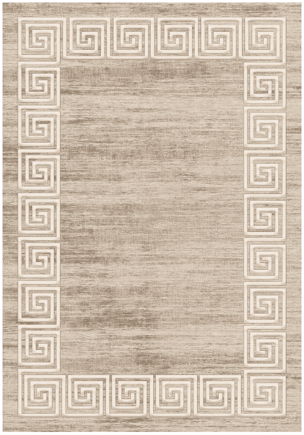 Wiltonmatta - Mytos (beige/vit) (Storlek: 200 x 280 cm)