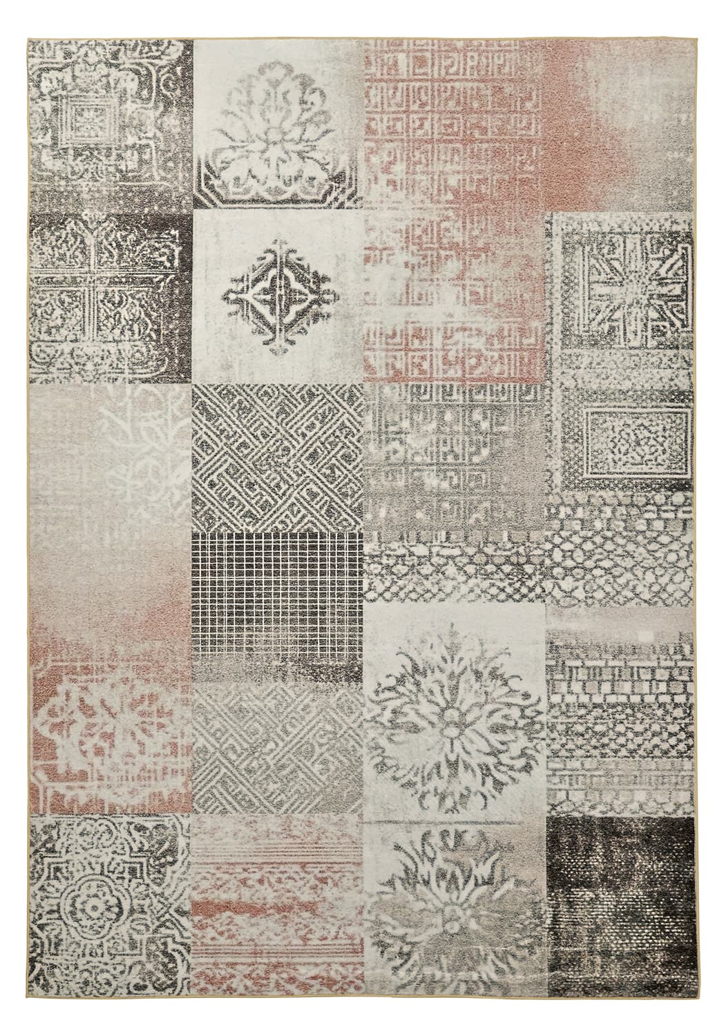 Wiltonmatta - Napa (rosa) (Storlek: 160 x 230 cm)