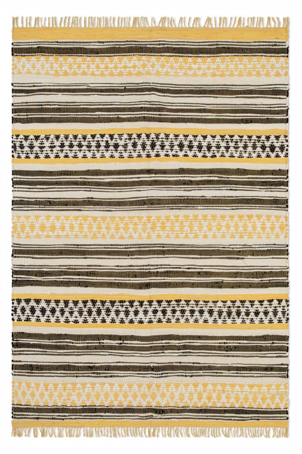 Trasmatta - Orissa (gul) (Storlek: 70 x 300 cm)