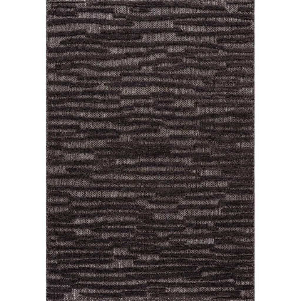 Shaggy Indoor-Outdoor - Neston (antracit) (Storlek: 80 x 150 cm)
