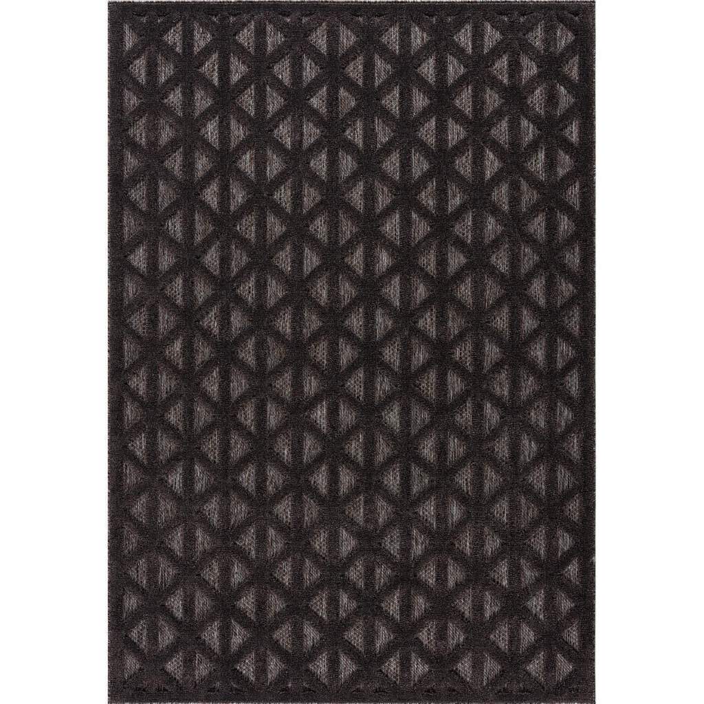 Shaggy Indoor-Outdoor - Aberdeen (antracit) (Storlek: 80 x 150 cm)