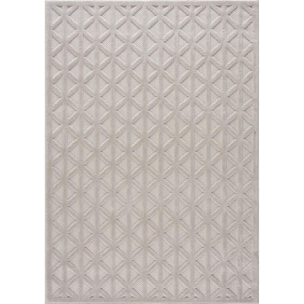 Shaggy Indoor-Outdoor - Aberdeen (beige) (Storlek: 80 x 150 cm)