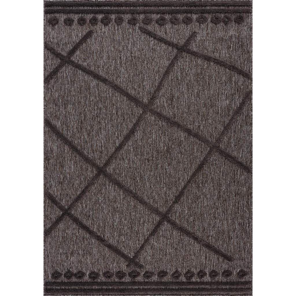 Shaggy Indoor-Outdoor - Newhaven (antracit) (Storlek: 80 x 150 cm)