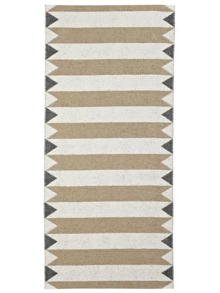 Plastmattor - Horredsmattan Peak (beige) (Storlek: 70 x 250 cm)